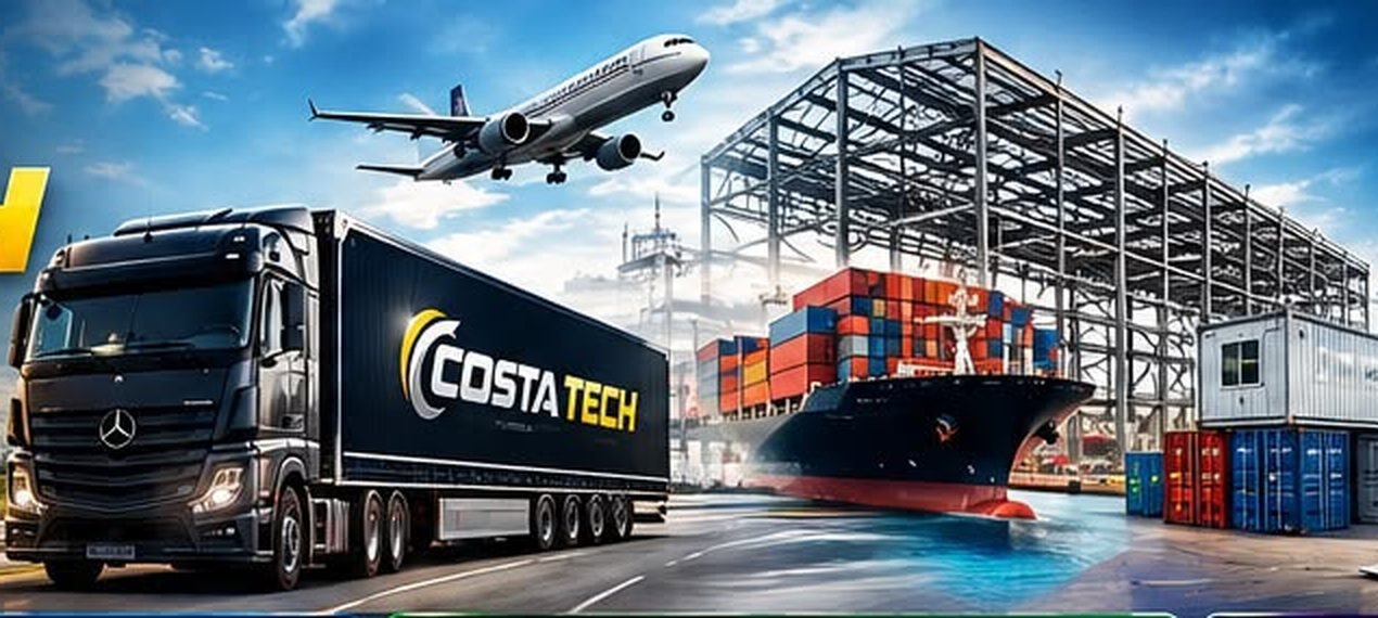 Frota Costa Tech, contêineres, galpões e tecnologia